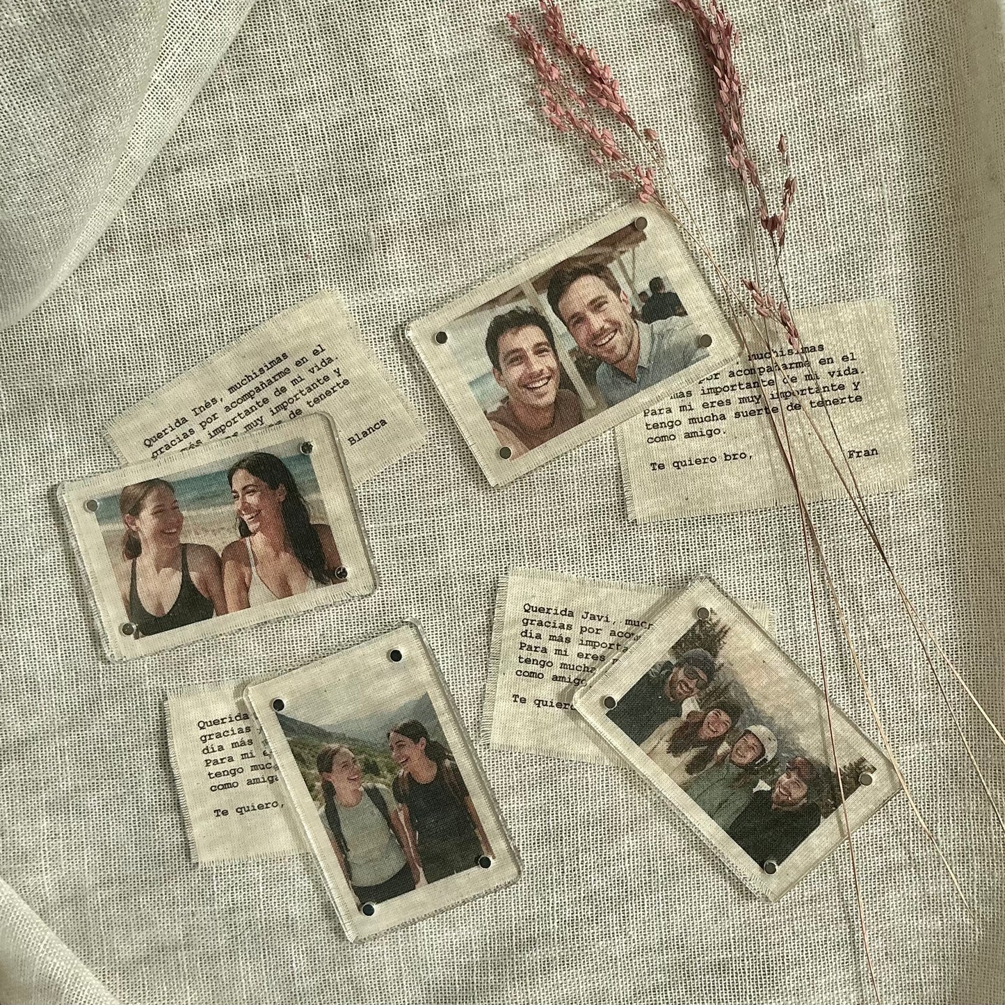 Pack Gracias de Corazón: imanes y notas
