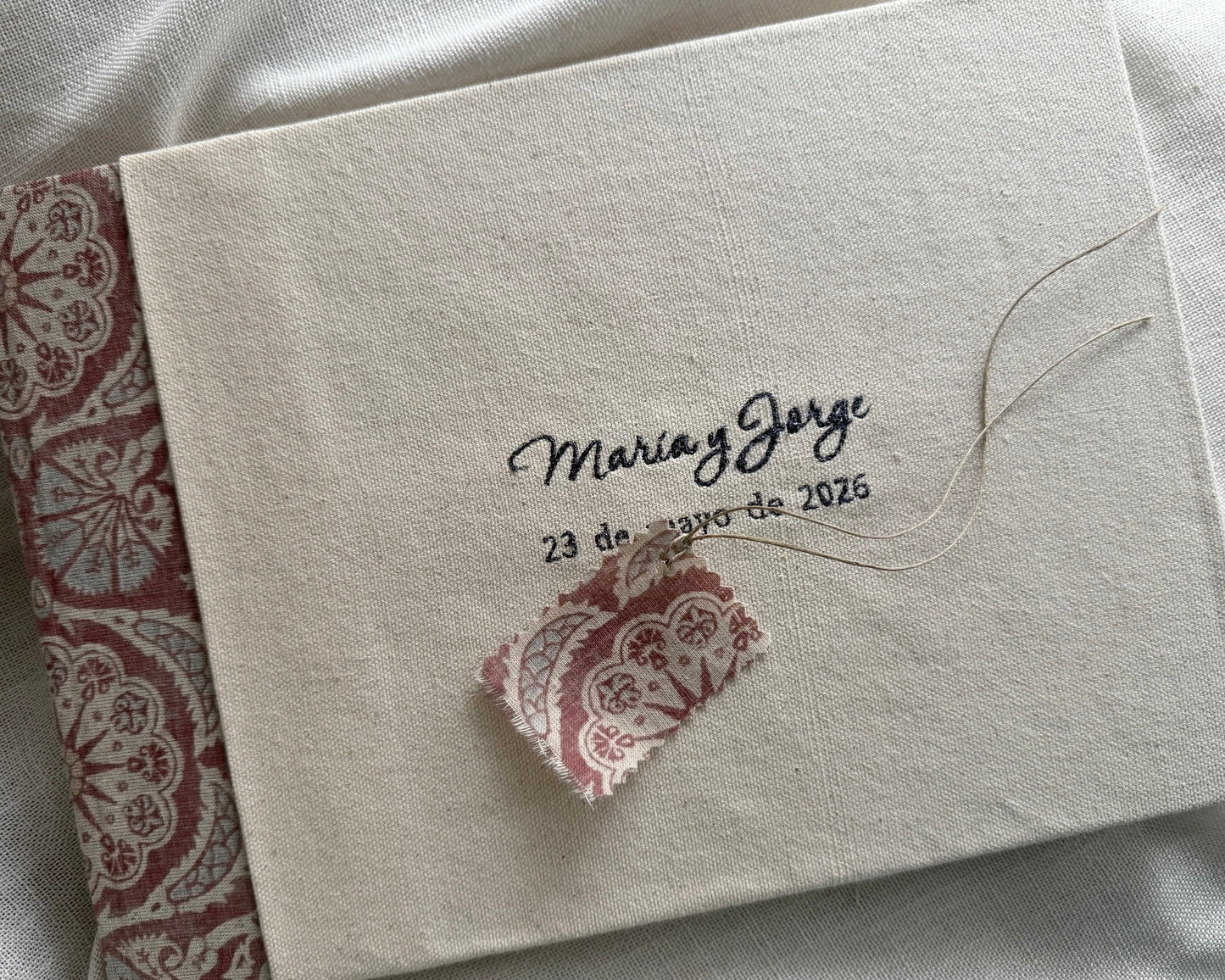 Libro de firmas personalizado