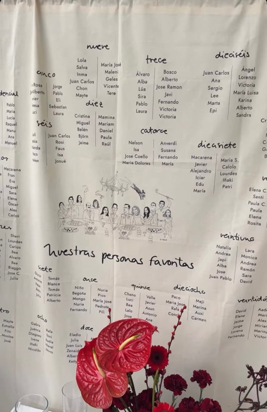 Seating Plan / Menú