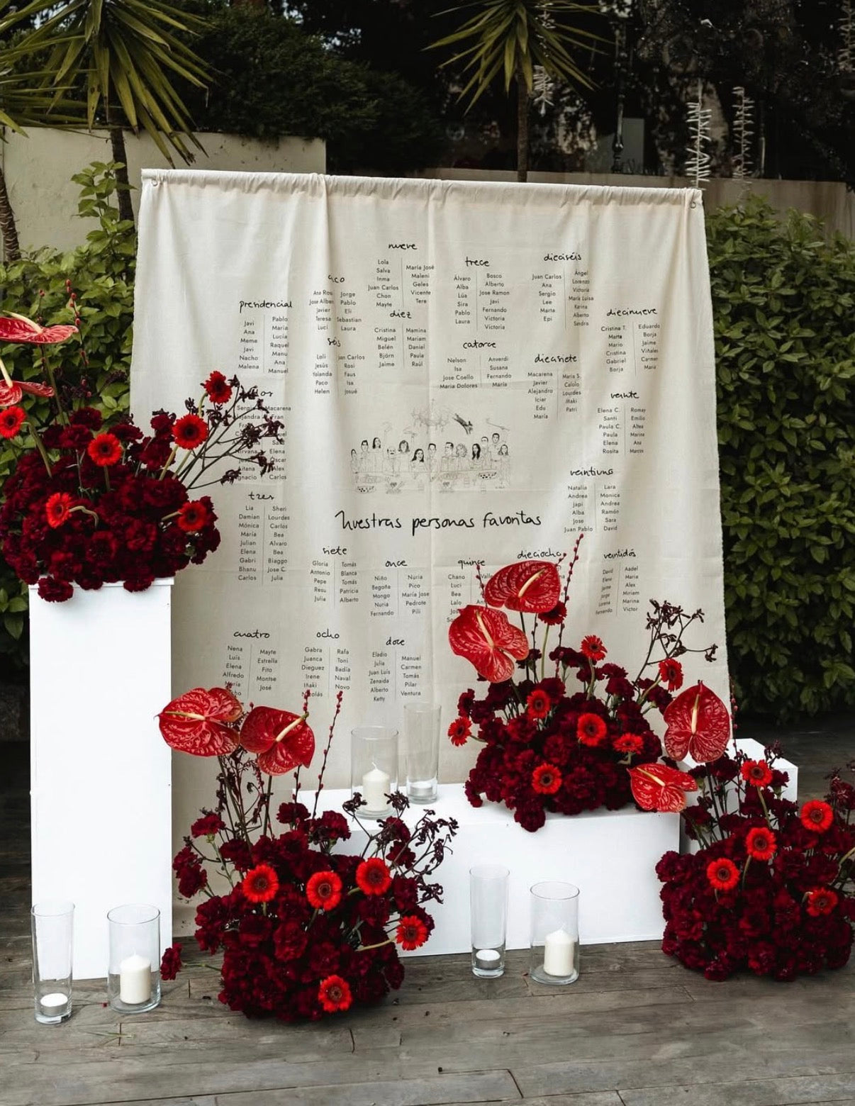 Seating Plan / Menú